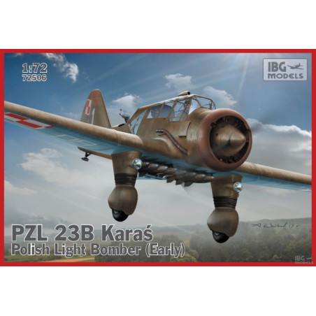IBG 1/72 PZL 23B KARAŚ Polish Light      Bomber(Early (72506)
