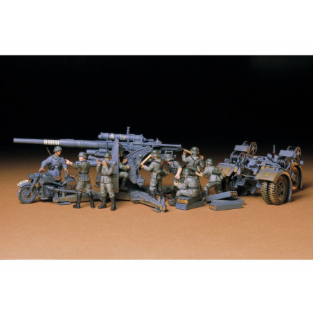 TAMIYA 1/35 NĚMECKÉ 88mm dělo FLAK 36/37 35017