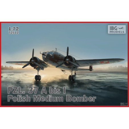 IBG 1/72 MOOSE PZL 37A BIS POLISH MEDIUM BOMBER (72512)