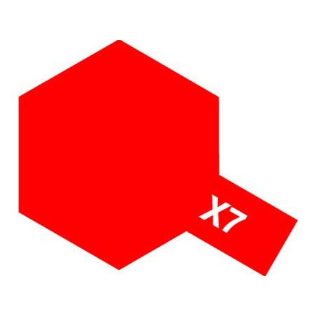 TAMIYA ACRYLIC PAINT X- 7 RED 10ml (815070