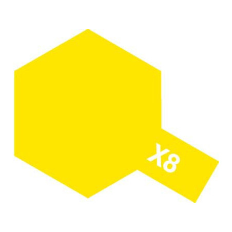 TAMIYA AKRYLOVÁ BARVA X- 8 LEMON YELLOW 10ml (81508)