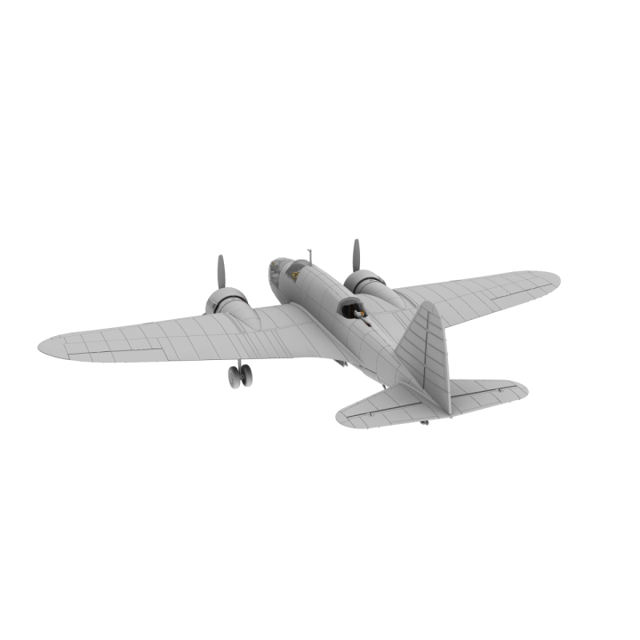 IBG 1/72 SAMOLOT ŁOŚ PZL 37A POLISH MEDIUM BOMBER (72511)