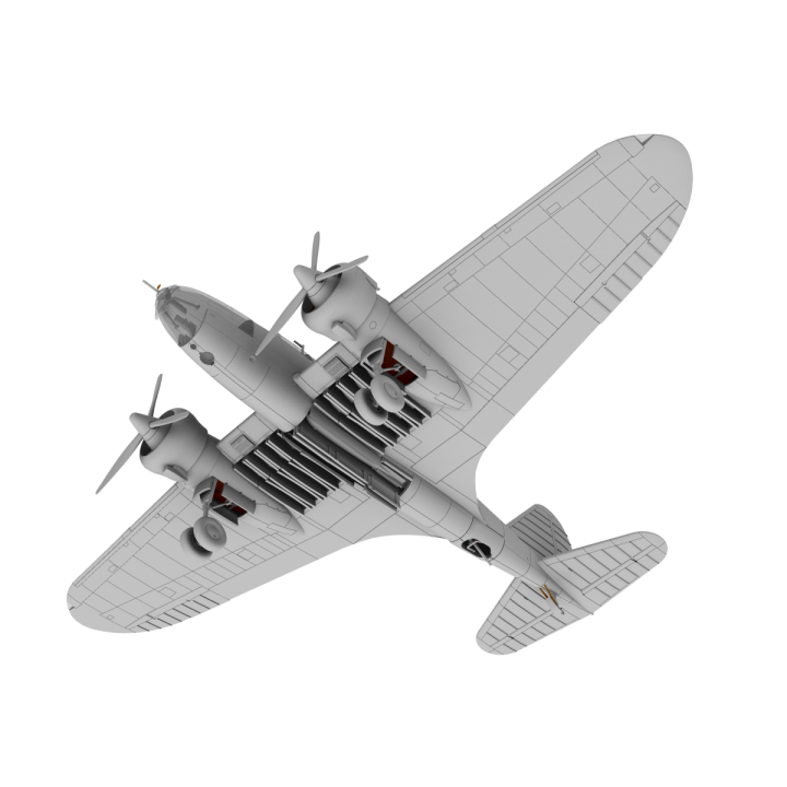IBG 1/72 SAMOLOT ŁOŚ PZL 37A POLISH MEDIUM BOMBER (72511)