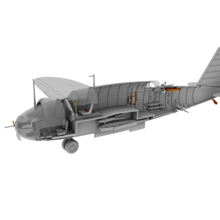 IBG 1/72 SAMOLOT ŁOŚ PZL 37A POLISH MEDIUM BOMBER (72511)