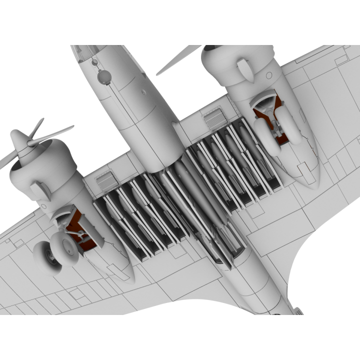 IBG 1/72 SAMOLOT ŁOŚ PZL 37A POLISH MEDIUM BOMBER (72511)