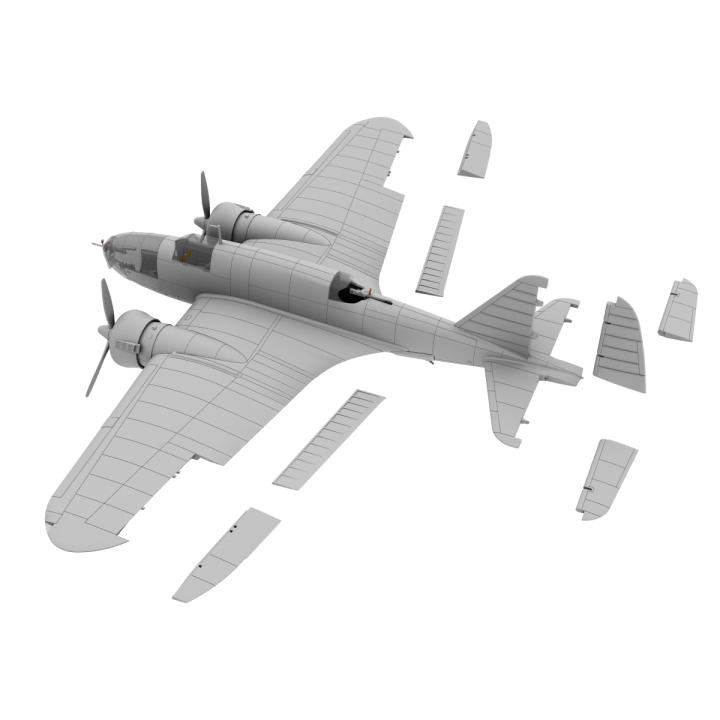 IBG 1/72 SAMOLOT ŁOŚ PZL 37A POLISH MEDIUM BOMBER (72511)