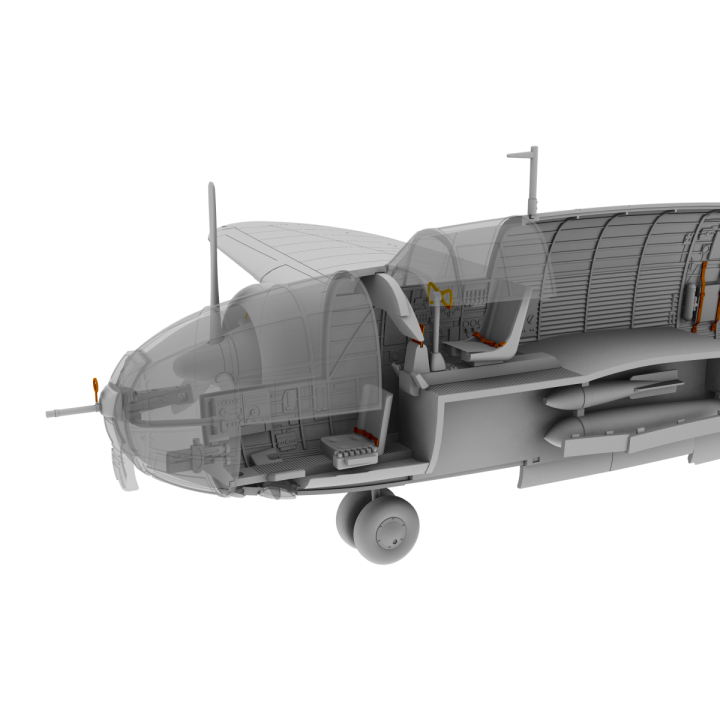 IBG 1/72 SAMOLOT ŁOŚ PZL 37A POLISH MEDIUM BOMBER (72511)