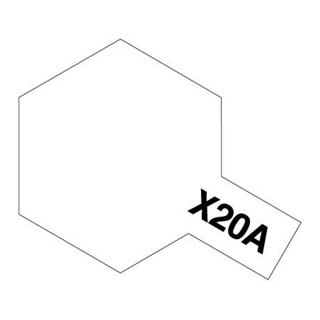 TAMIYA ACRYLIC PAINT X-20A THINER 10ml (81520)