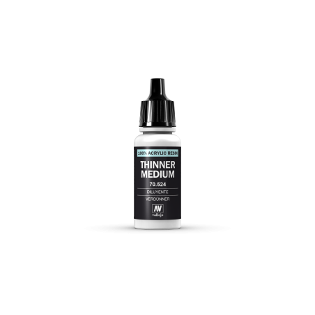 VALLEJO 200 MODEL COLOR THINNER 17 ml    (70524)