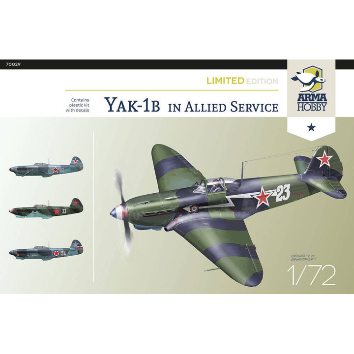 ARMA HOBBY 1/72 JAK-1b ALLIED FIGHTER (70029)