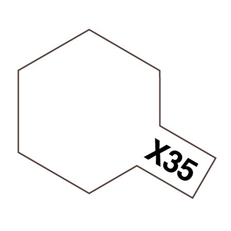 TAMIYA AKRYLOVÁ BARVA X-35 SEMI GLOSS CLEAR 10ml (81535)