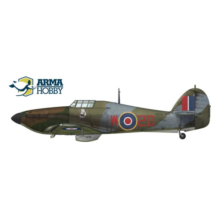 ARMA HOBBY 1/72 HURRICANE MK.I NAVY COLORS MODEL KIT (70022)