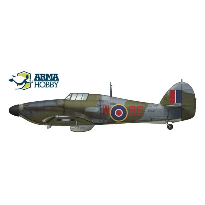 ARMA HOBBY 1/72 HURRICANE MK.I NAVY COLORS MODEL KIT (70022)