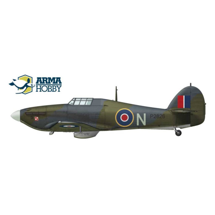ARMA HOBBY 1/72 HURRICANE MK.I NAVY COLORS MODEL KIT (70022)