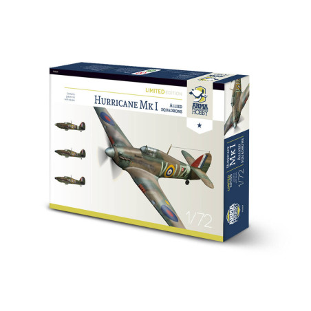 ARMA HOBBY 1/72 HURRICANE Mk I ALLIED    SQUADRONS (70024)