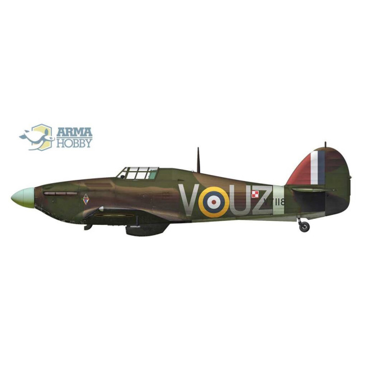 ARMA HOBBY 1/72 HURRICANE Mk I ALLIED    SQUADRONS (70024)