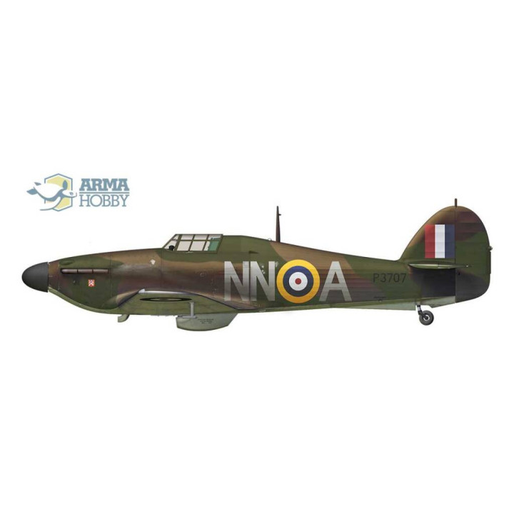 ARMA HOBBY 1/72 HURRICANE Mk I ALLIED    SQUADRONS (70024)