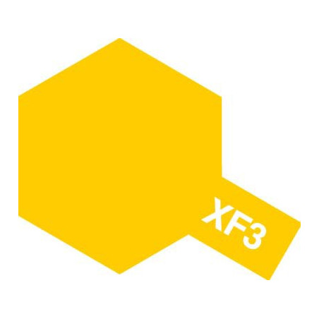 TAMIYA FARBA AKRYLOWA XF- 3 FLAT YELLOW 10ml (81703)