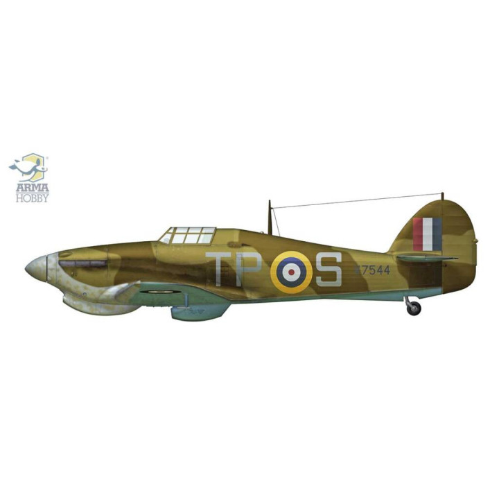 ARMA HOBBY 1/72 HURRICANE MK I TROP WESTERN DESERT (70026)