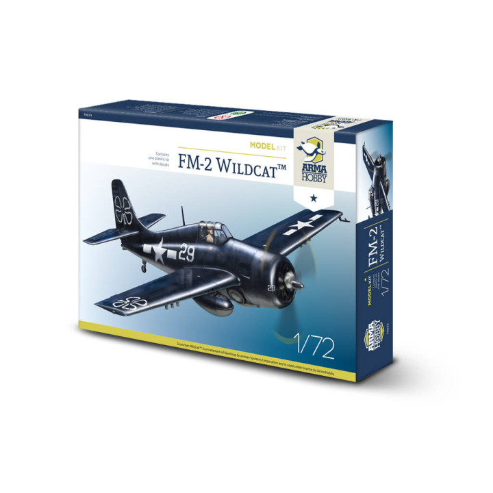ARMA HOBBY 1/72 FM-2 WILDCAT MODEL KIT (70033)