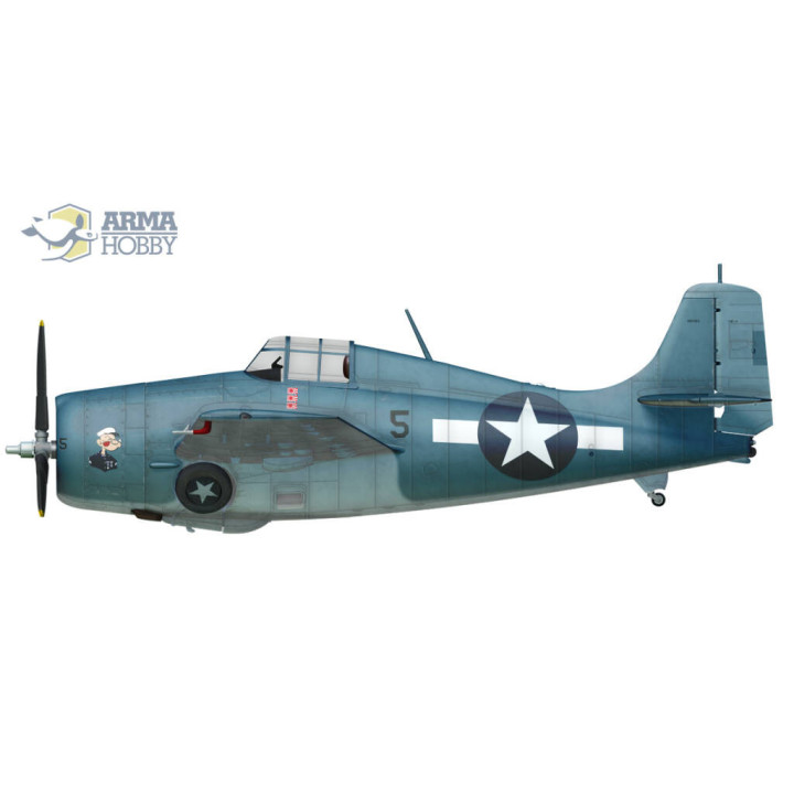 ARMA HOBBY 1/72 F4F-4 WILDCAT - STAVEBNICE MODELU (70048)