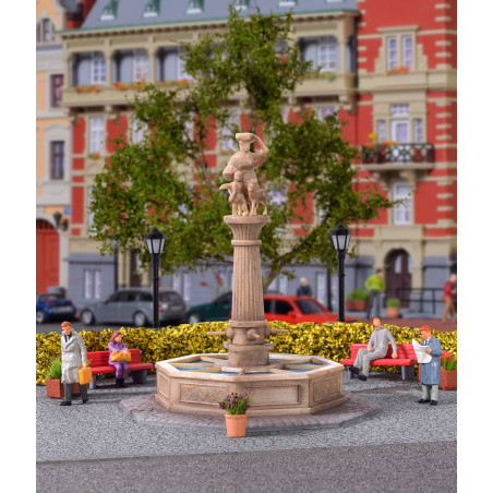 KIBRI 38151 H0 FOUNTAIN WITH SCULPTURE