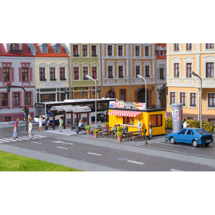 KIBRI 38102 H0 STREET ACCESSORIES