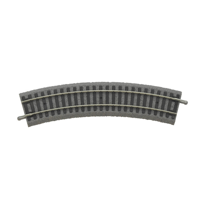 PIKO 55411 R1 oblouková dráha na 360mm A-GLEIS (1 kus)