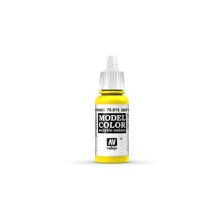 VALLEJO 014 MODEL COLOR DEEP YELLOW 17   ml (70915)