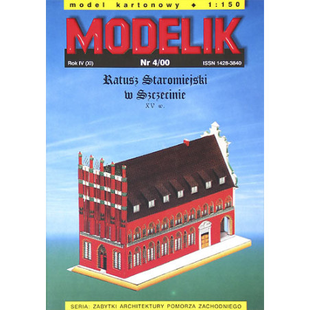 MODEL BUILDING OLD TOWN HALL IN SZCZECIN (4/00)