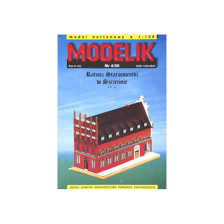 MODEL BUDOVY STARÉ RADNICE VE ŠTĚTÍNĚ (4/00)