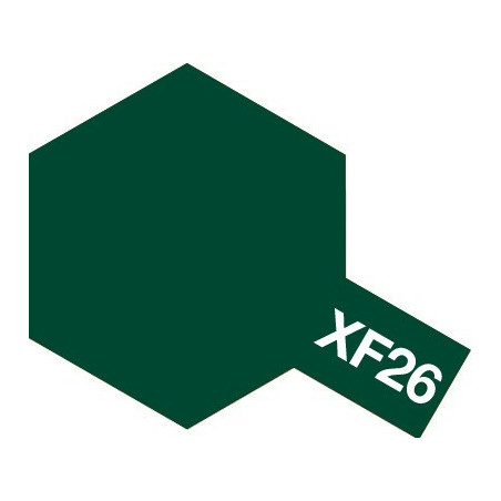 Akrylátová barva TAMIYA XF-26 DEEP GREEN 10ml (81726)
