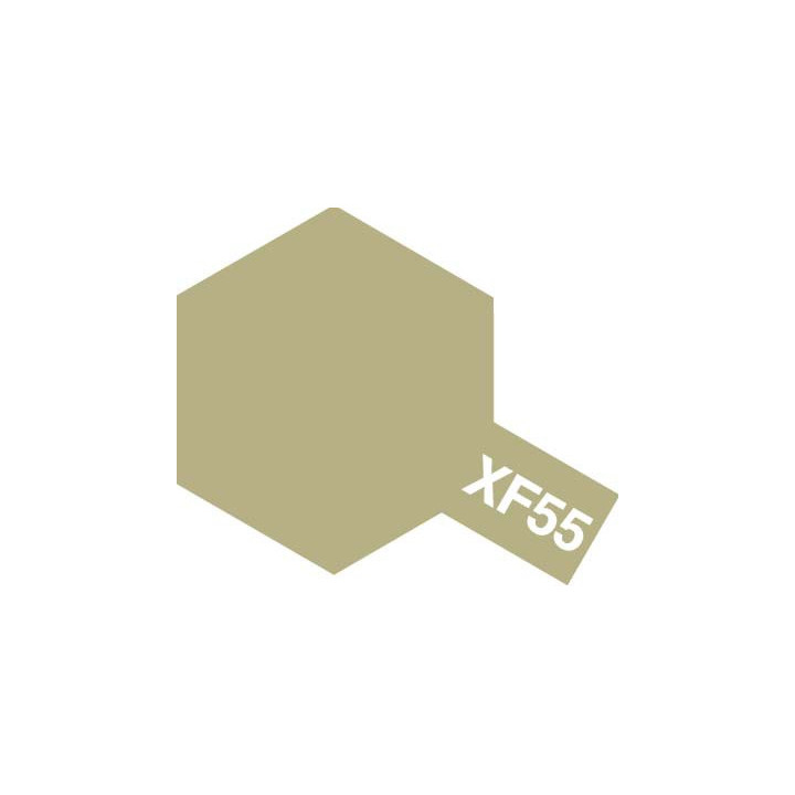 TAMIYA ACRYLIC PAINT XF-55 DECK TAN 10ml (81755)