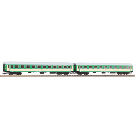 PIKO 58395 PASSENGER WAGON 111A PKP V ( 2 pieces )