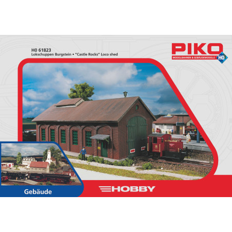 PIKO 61823 BURGSTEIN LOCOMOTIVE DEPOT