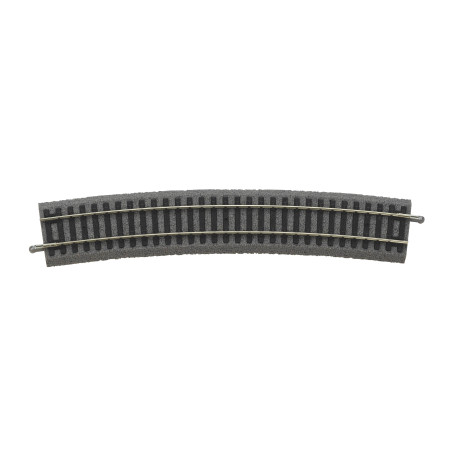 PIKO 55419 R9 arcing track - 908mm / 15° A-GLEIS on NASYP ( 1 piece )