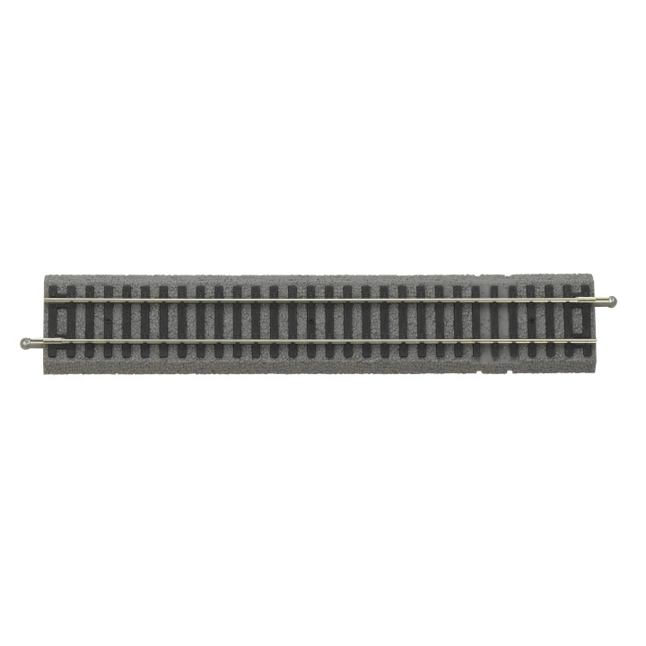 PIKO 55406 TOR PROSTY 231 mm G231        A-GLEIS na nasypie z podstawą pod klips połączeniowy ( 1 sztuka )