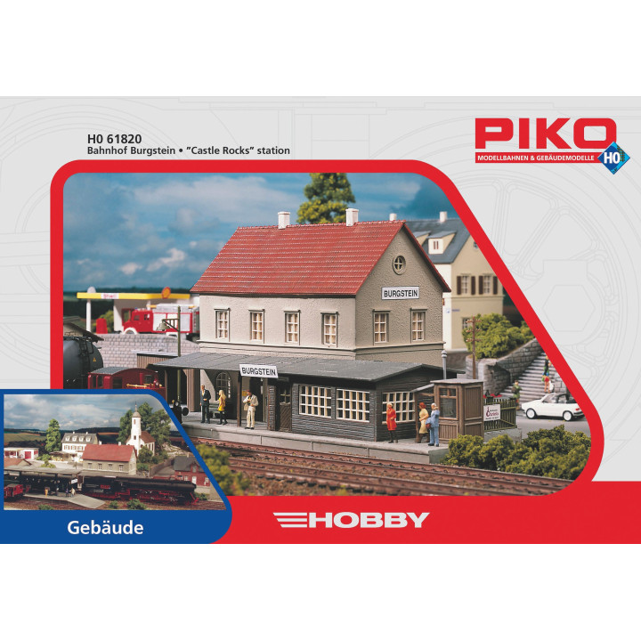 PIKO 61820 BURGSTEIN TRAIN STATION