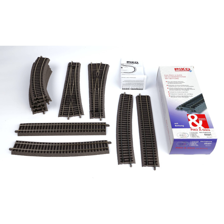 PIKO 55321 A-GLIS C-TRACK SET NA NÁSPU