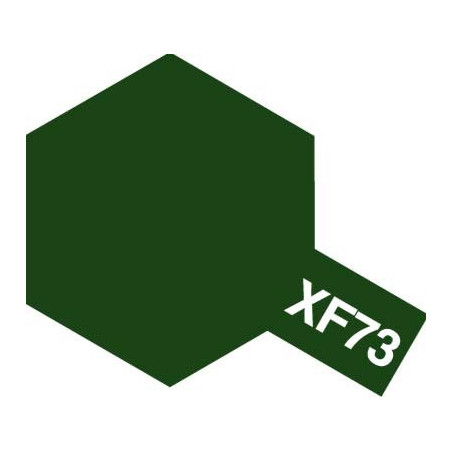 TAMIYA FARBA AKRYLOWA XF-73 DARK GREEN (JGSDF) 10ml (81773)