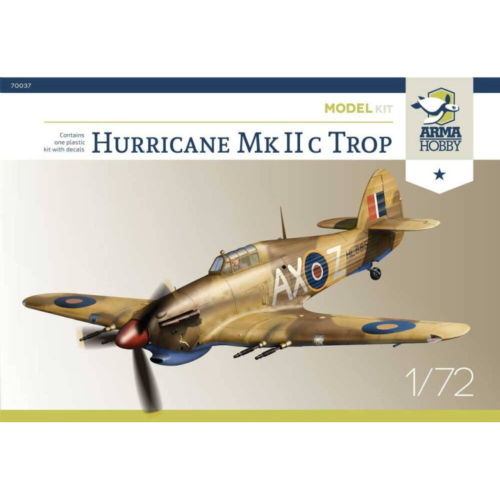 ARMA HOBBY 1/72 HURRICANE Mk IIc TROP    MODEL KIT (70039)
