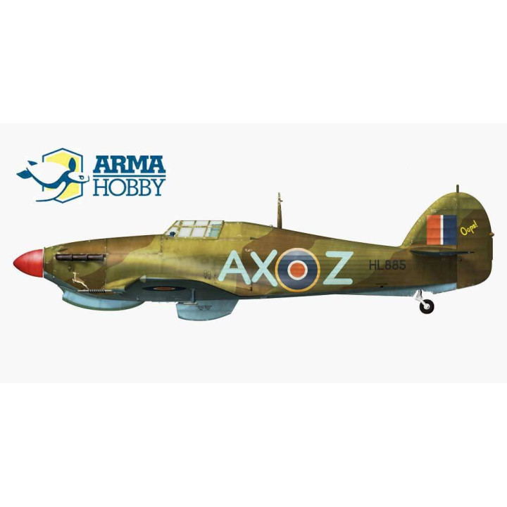 ARMA HOBBY 1/72 HURRICANE MK.IIc TROP MODEL KIT (70039)