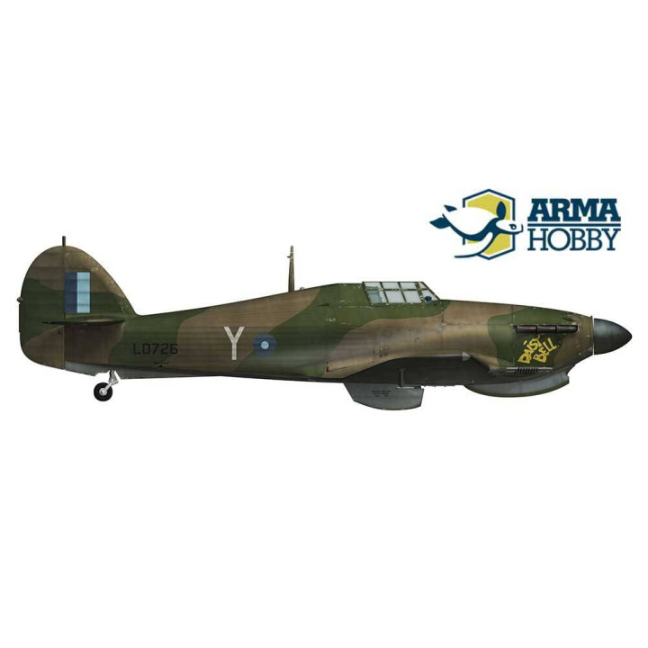 ARMA HOBBY 1/72 HURRICANE MK.IIc TROP MODEL KIT (70039)