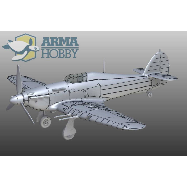 ARMA HOBBY 1/72 HURRICANE MK.IIc TROP MODEL KIT (70039)