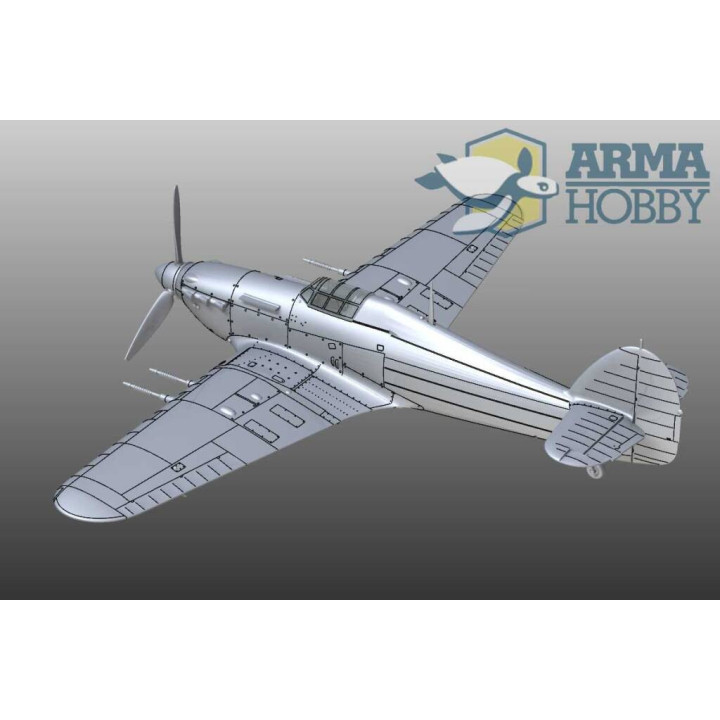 ARMA HOBBY 1/72 HURRICANE Mk IIc TROP    MODEL KIT (70039)