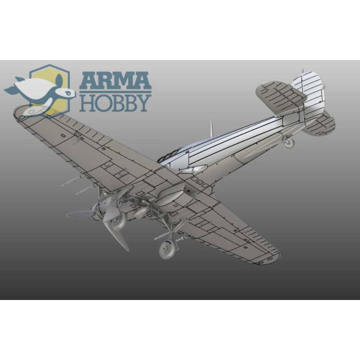 ARMA HOBBY 1/72 HURRICANE MK.IIc TROP MODEL KIT (70039)