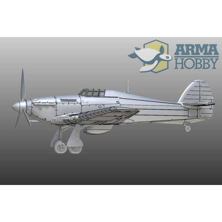 ARMA HOBBY 1/72 HURRICANE Mk IIc TROP    MODEL KIT (70039)