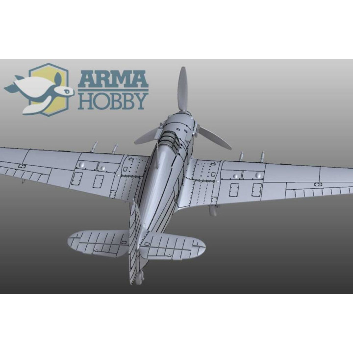 ARMA HOBBY 1/72 HURRICANE MK.IIc TROP MODEL KIT (70039)