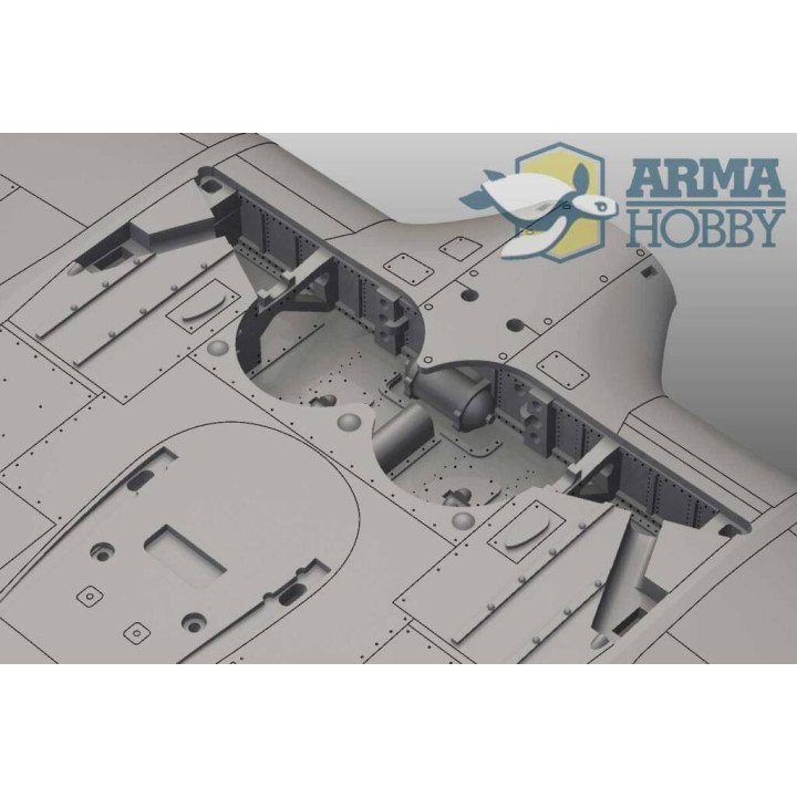ARMA HOBBY 1/72 HURRICANE MK.IIc TROP MODEL KIT (70039)