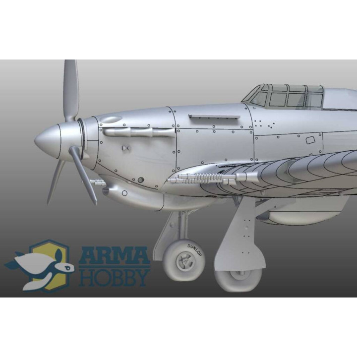 ARMA HOBBY 1/72 HURRICANE MK.IIc TROP MODEL KIT (70039)